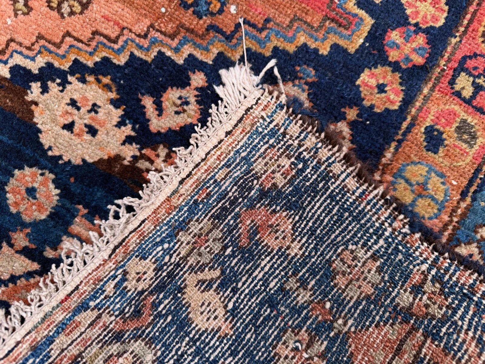 Tapis tribal vintage 130x185 cm, moyen, tapis oriental tribal 2543