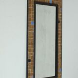 Cast iron and mosaic tiles mirror, 1960s.