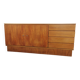 Vintage walnut sideboard from the 70s