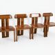 Sapporo dining room set by Mario Marenco for Mobilgirgi, 1970s