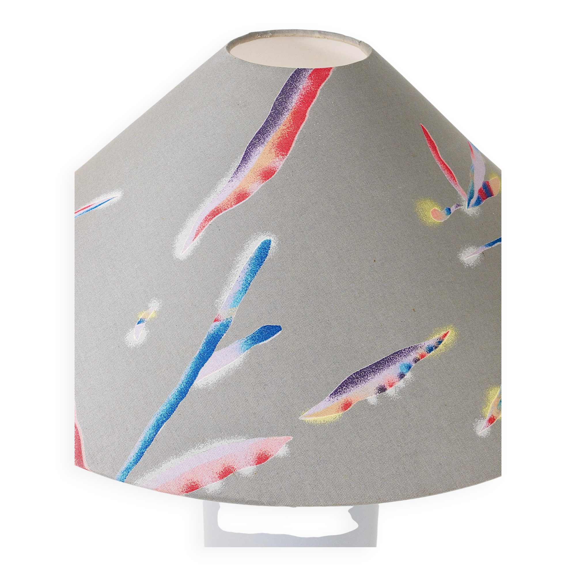Post-modern coloured table lamp, Italy, 1980s