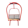 Vintage chairlift seat