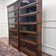 Ensemble de bibliothèques antiques en anglais Wernicke Globe originales