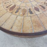 Ceramic coffee table by Roger Capron model Herbarium