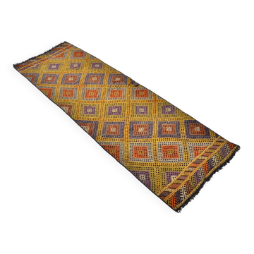 Handwoven Turkish Neutral Kilim sku 3400