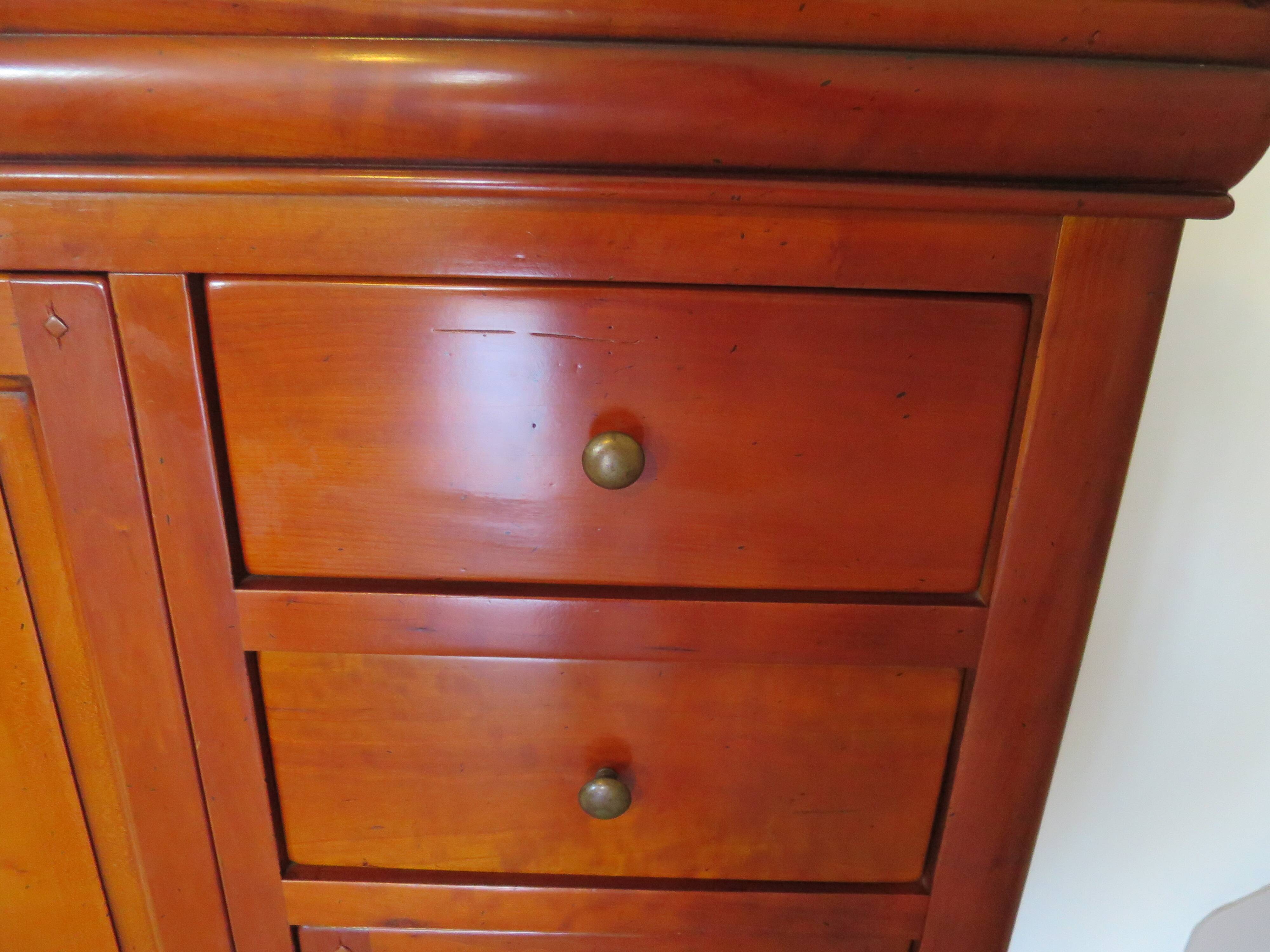 Sideboard - Entrance furniture - 2 drawers - 2 doors - solid wood