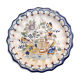 Assiette faïence de Nevers Montagnon n°14 carafe et oiseaux