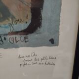 lithograph by d'olce numbered signed original
