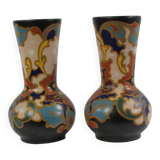 Pair of Régina Rosario vases, Gouda Holland