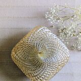 Plafonnier ambré vintage (L-0186)