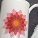 Arzberg Germany white porcelain coffee pot, numbered, designer motif