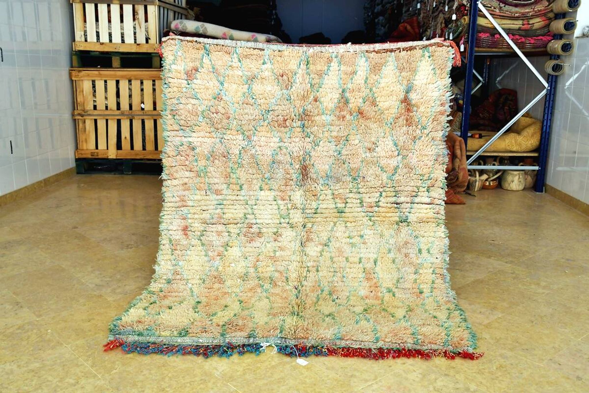 Boujaad vintage Moroccan Berber rug 160 x 135 cm Very good condition