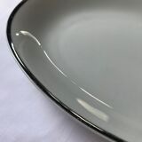 Ravier Bavaria with hand-painted silver border