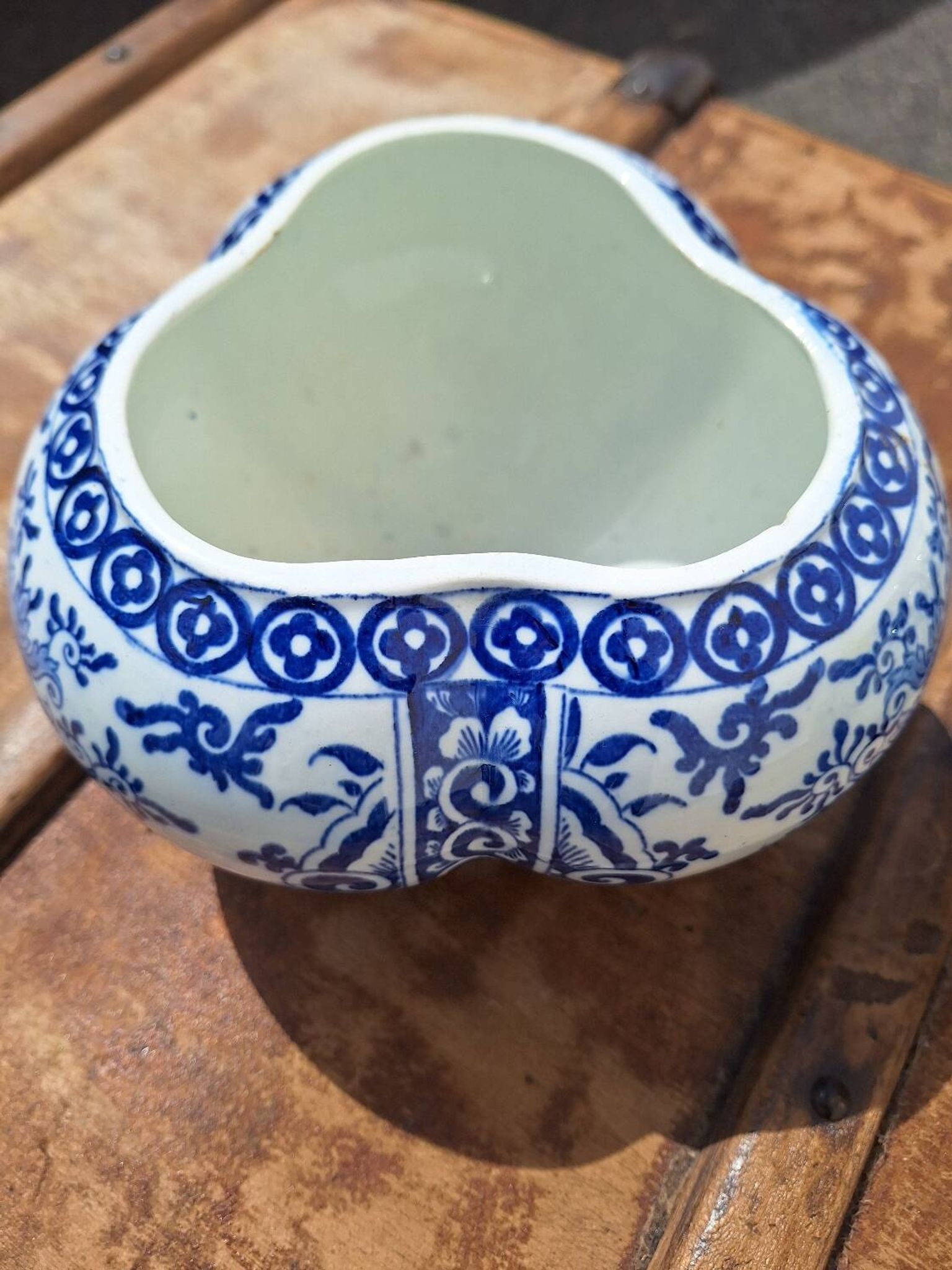 Pair of Gien planters