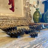 Hedgehog nesting ashtray/trinket dish in brass, attributed to Walter Bosse, for Hertha Baller, Austria 1950s.