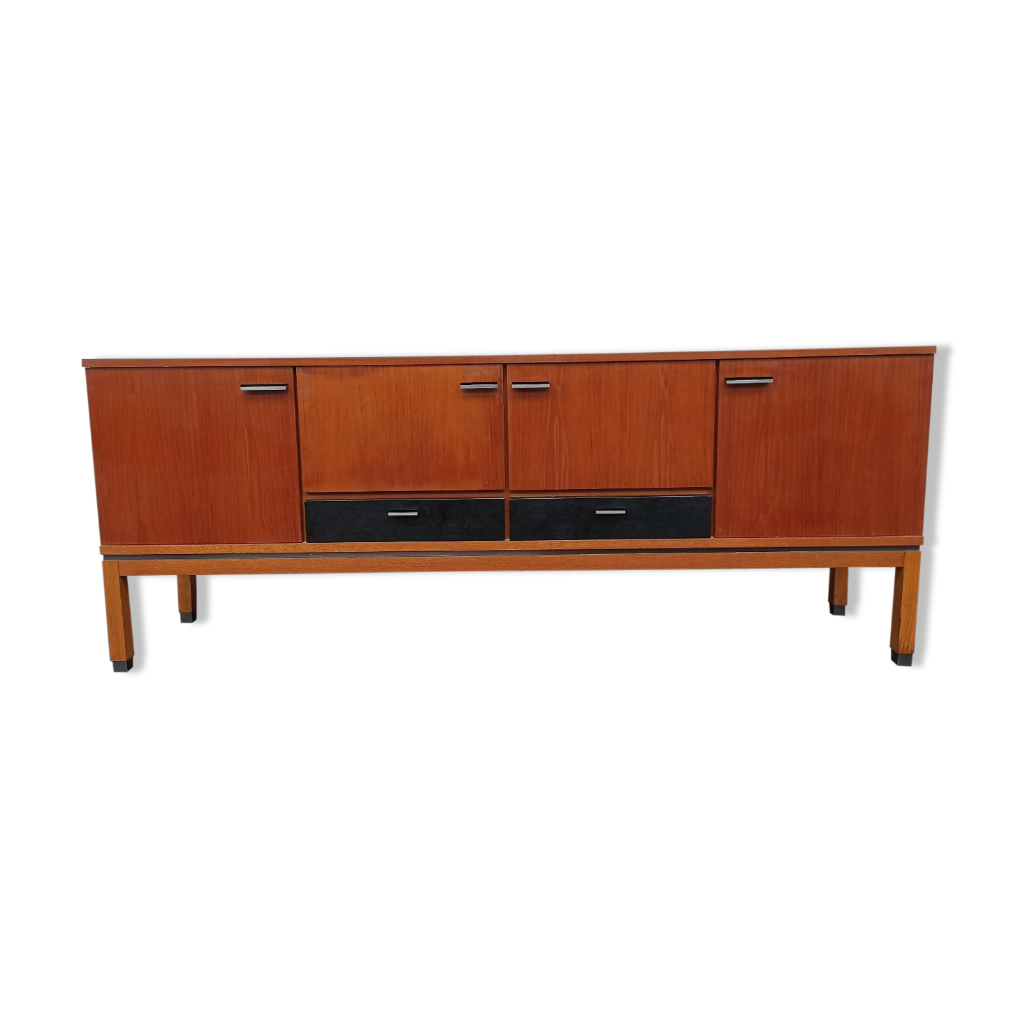 Scandinavian teak row