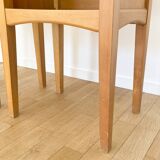 Pair of light wood bedside tables