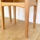 Paire de chevets en bois clair
