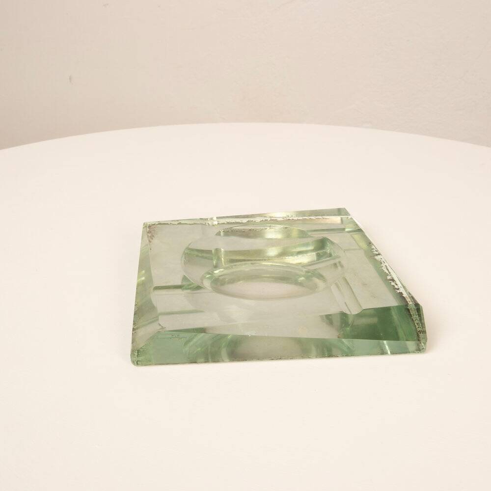 Crystal ashtray designed by Pietro Chiesa for Fontana Arte 1940