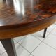 Scandinavian extendable rosewood table from the 1970s
