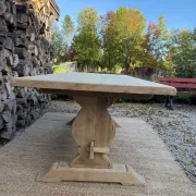 Table monastère 188cm frêne massif