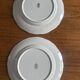 2 flat plates Lunéville earthenware