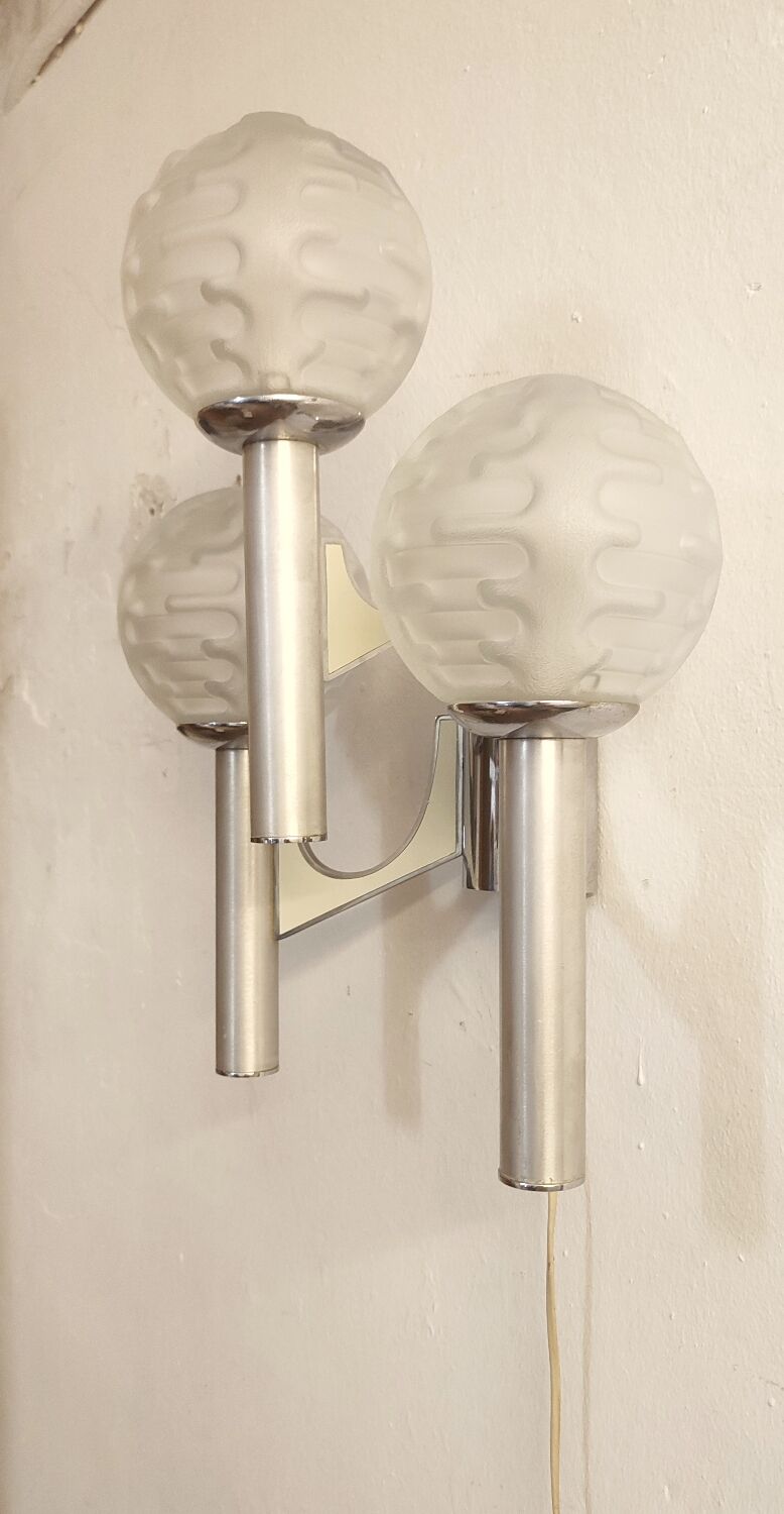 Applique murale Sciolari. Italie, années 1970.