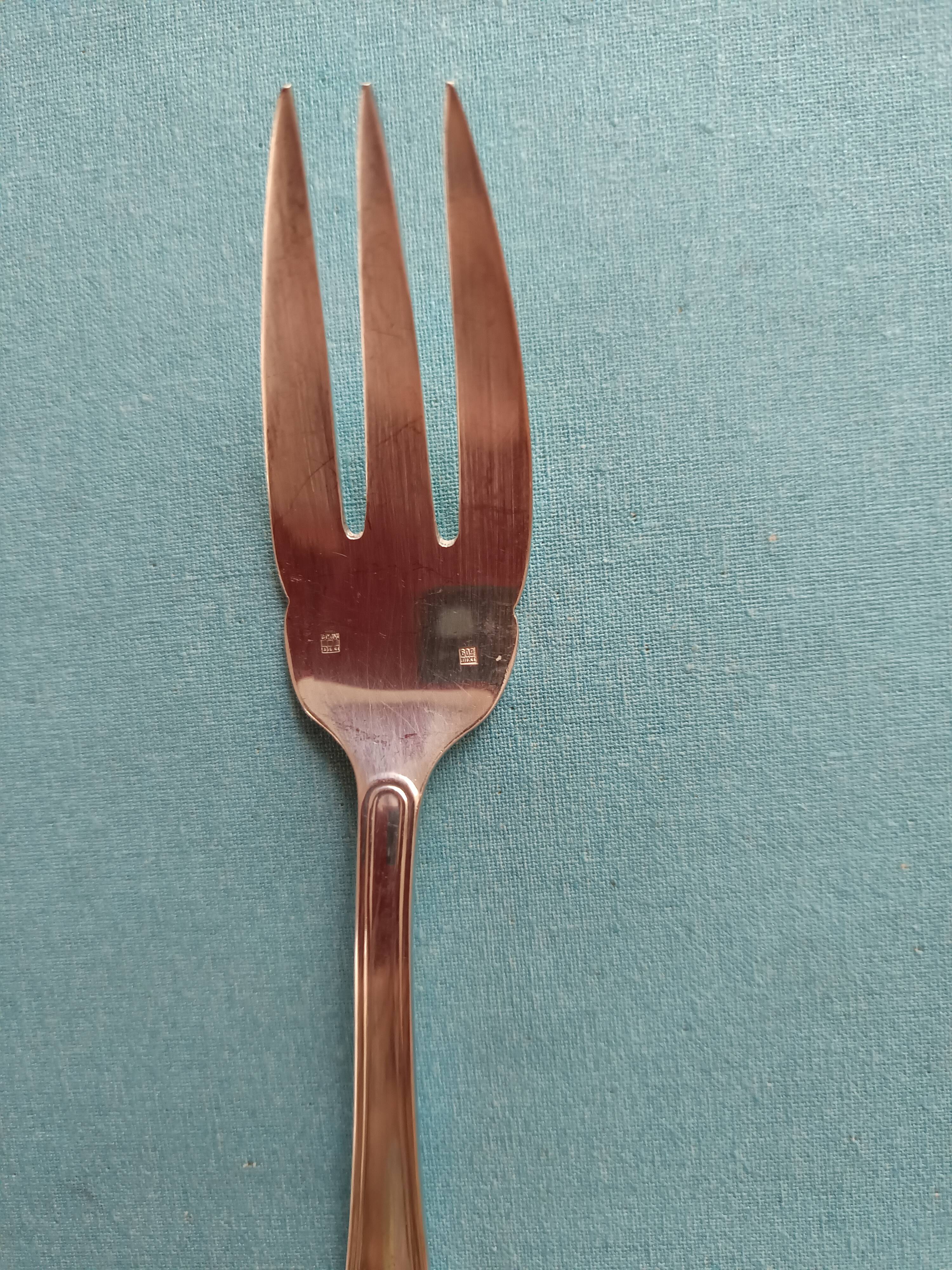 DIXI silver-plated fish service