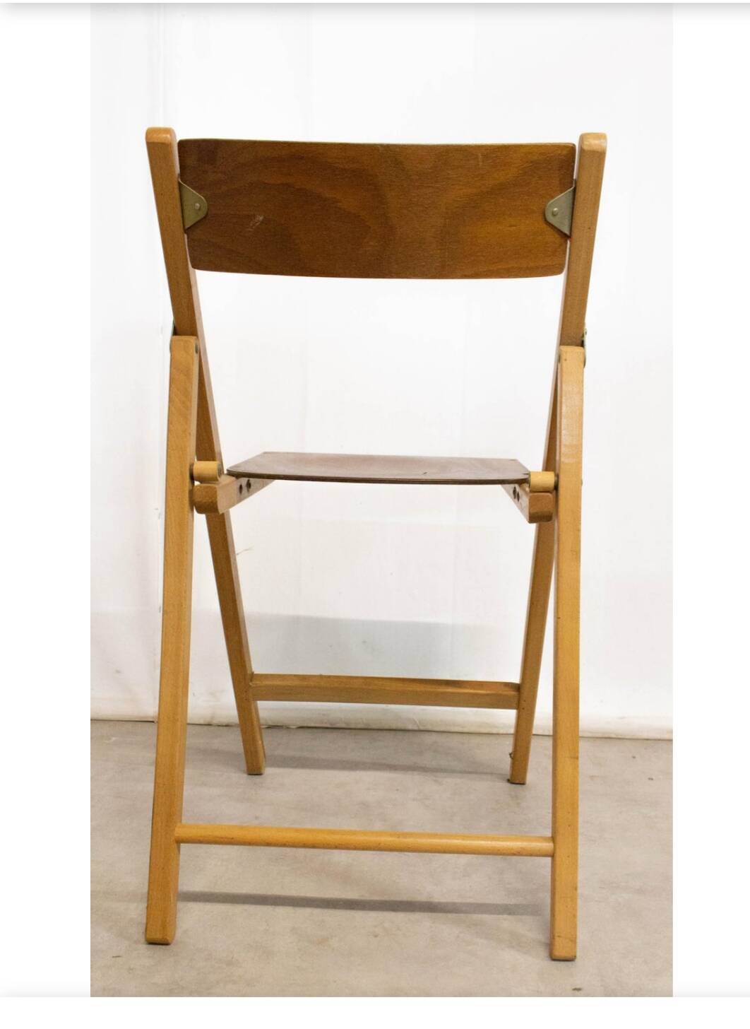 Chaise pliante annees 50