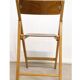 Chaise pliante annees 50