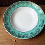Set of 6 Badonviller soup plates