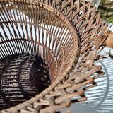 Vintage wicker basket 23 cm