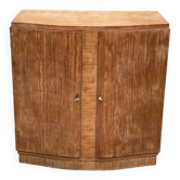 Buffet art déco 2 portes en bois années 60