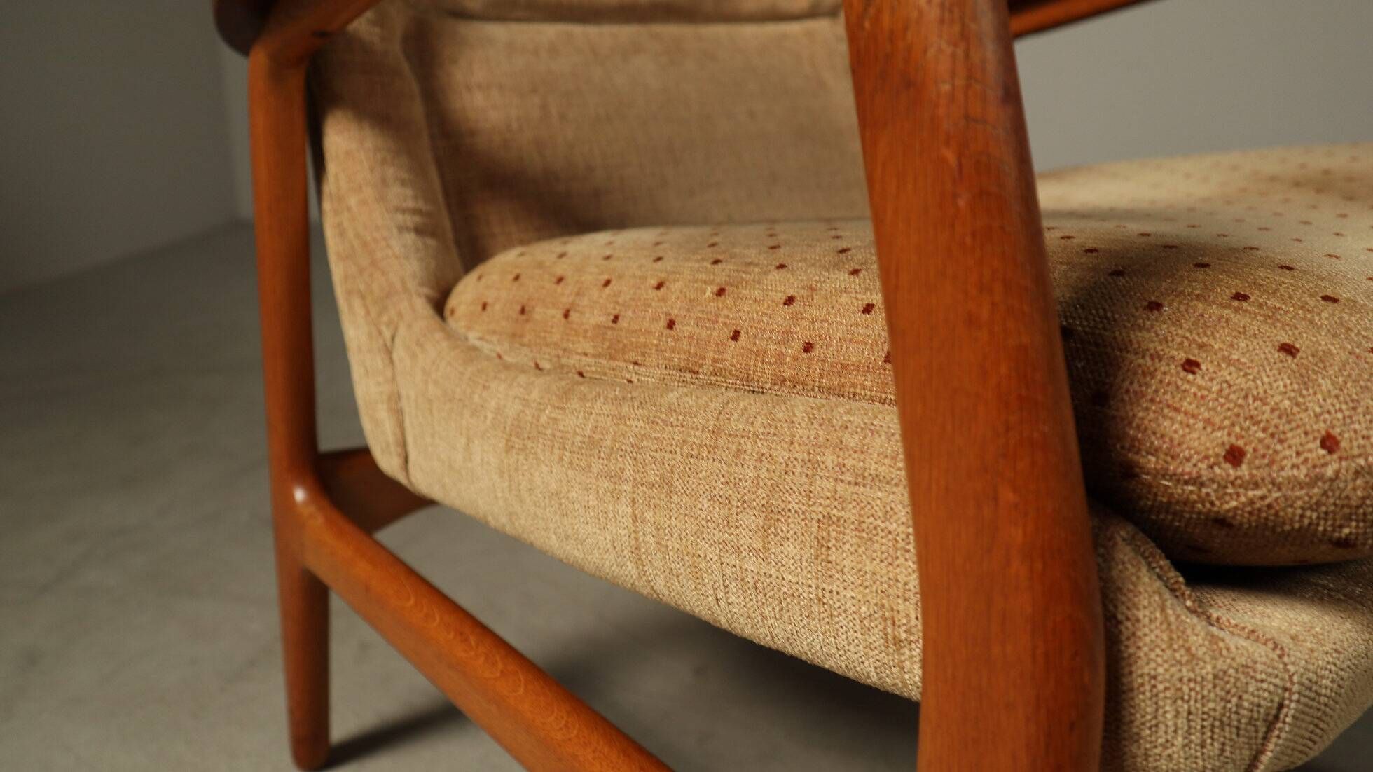 Arnold Madsen & Henry Schubell three-piece lounge set for Bovenkamp, 1960s