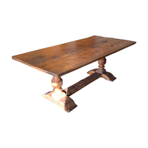 Table du 17 eme chêne massif