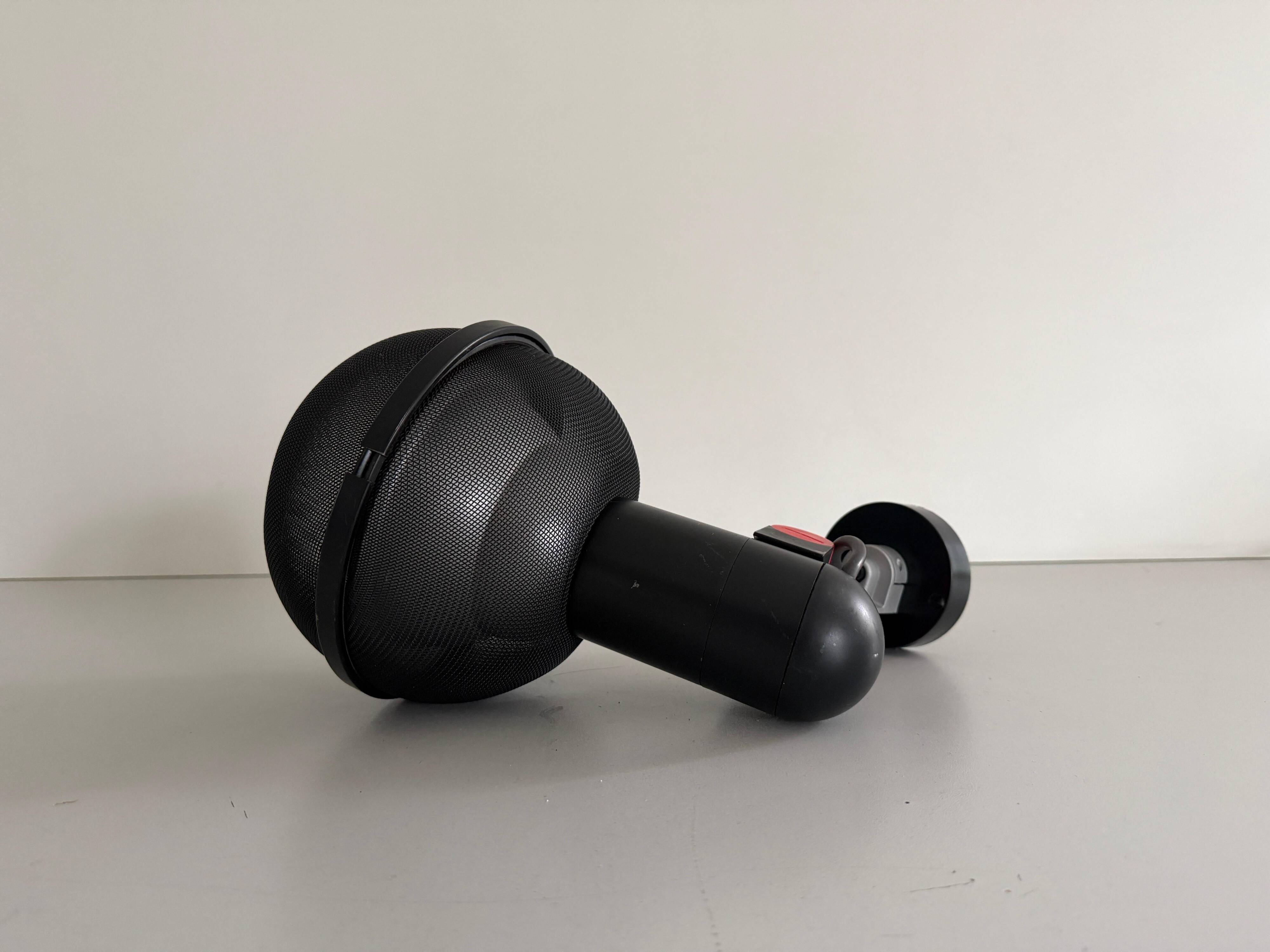 Wall light for microphone by Roger Tallon for Erco Leuchten, 1970s, Germany.