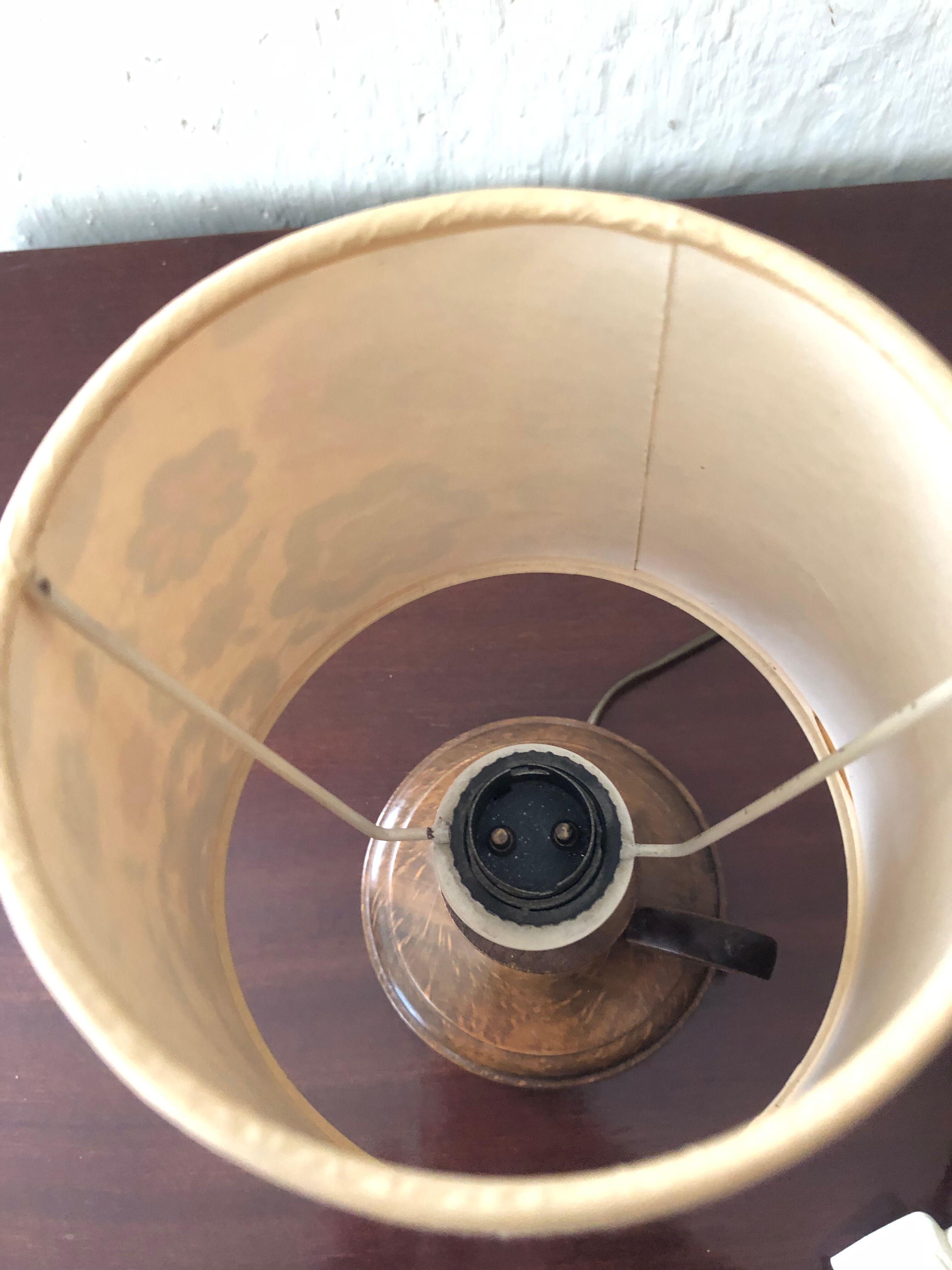 Table lampe wood foot