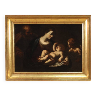Great 17th century Italian painting, Holy Family