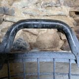 Metal basket, industrial style