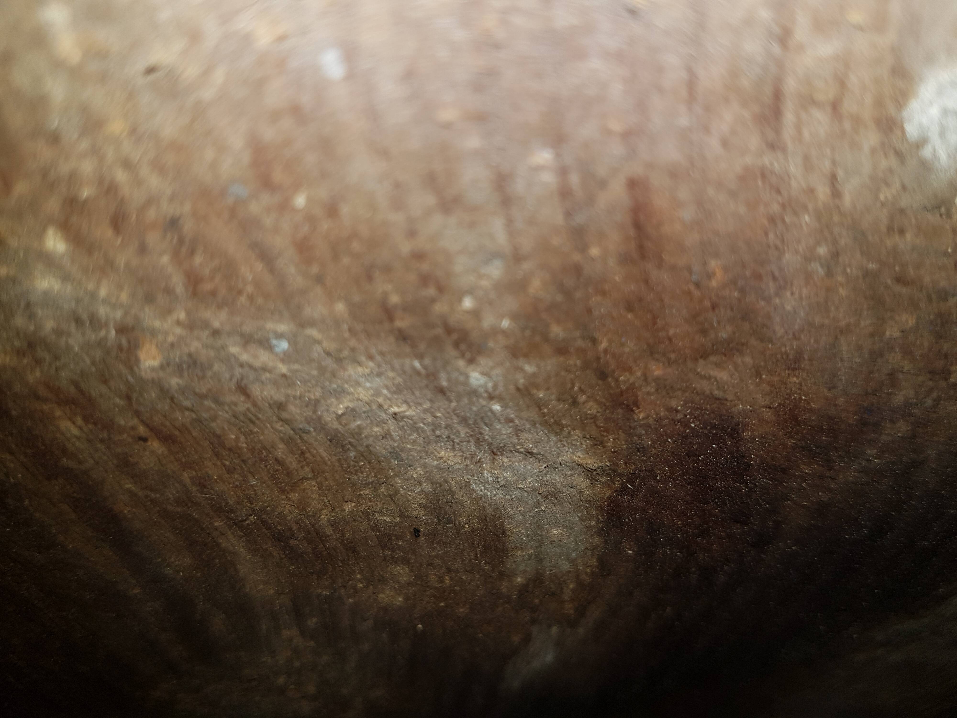 primitive solid wooden table