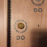 Jeu de bagatelle de table, ancien flipper