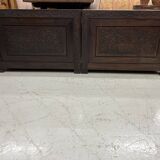 Asian style low furniture carved in solid wood