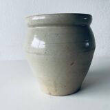 Antique glazed terracotta jug