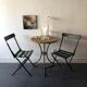 Old bistro table for garden