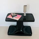 Brown-black fiberglass trolley Astarte publisher, Italy 1970s