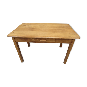 Solid oak farm table 121x73