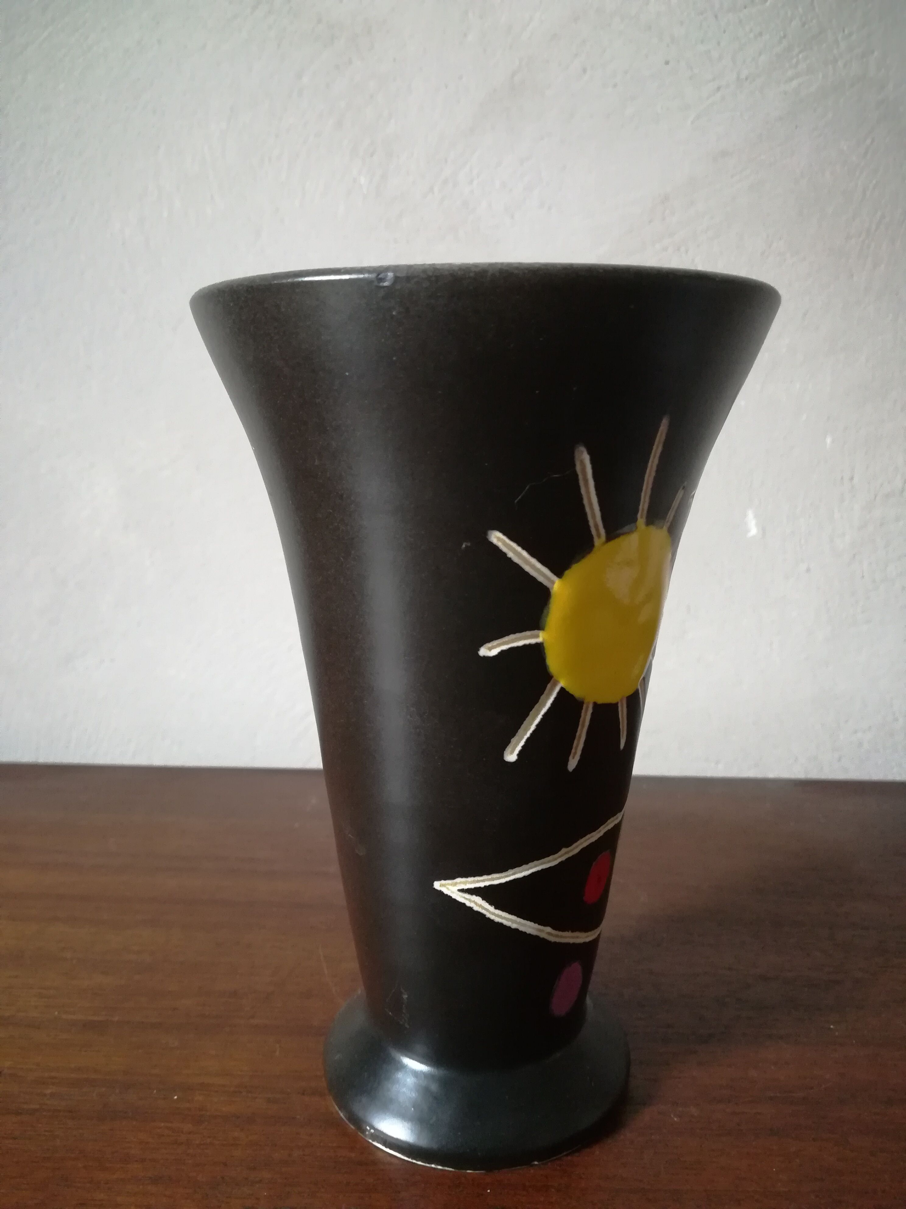 50s Vallauris cone vase