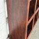 Large Solid Wood Open Bookcase / Room Divider — 180 cm