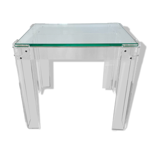 Bout de canapé plexi - verre