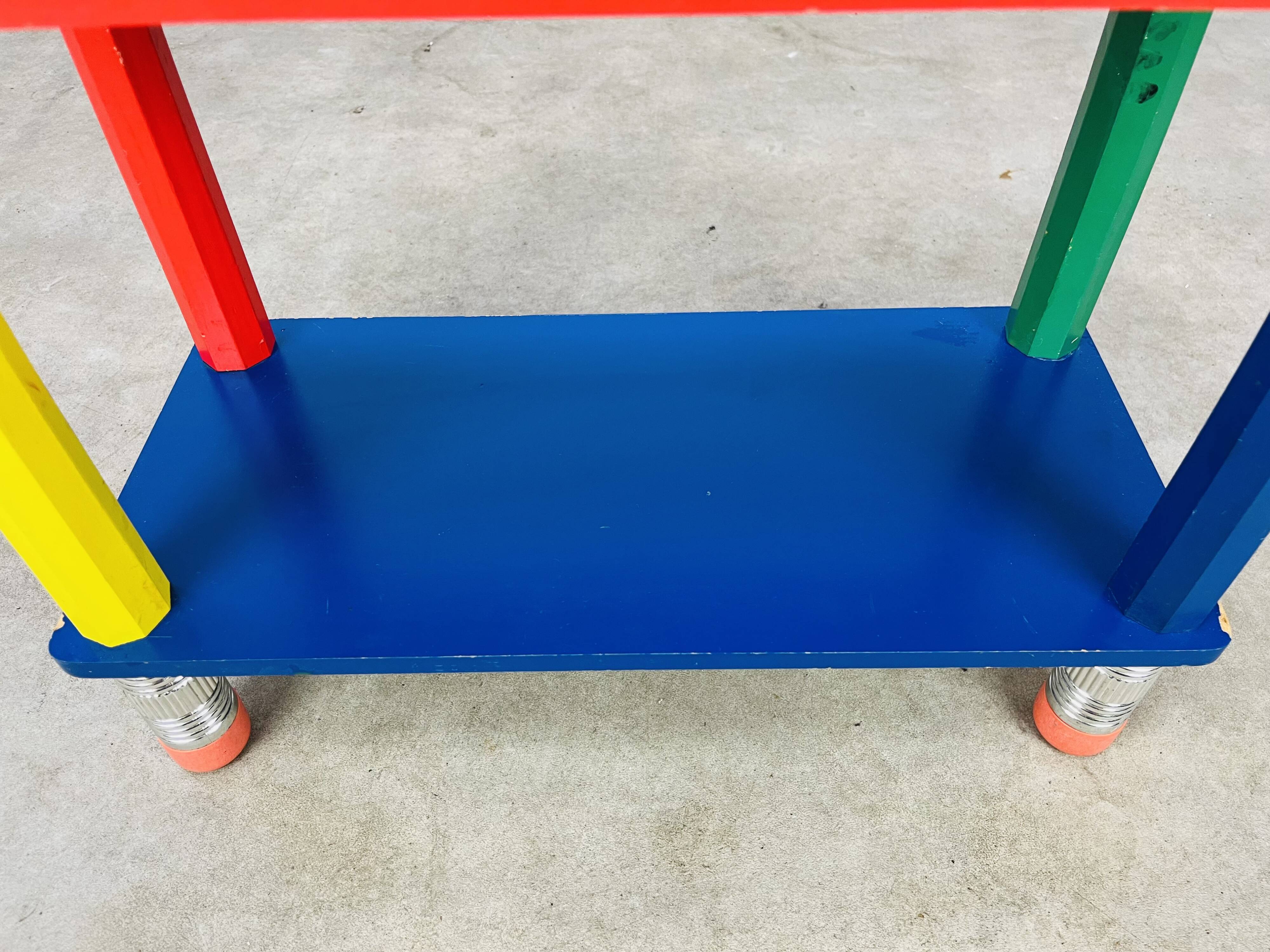 Pierre Sala pencil shelf for children